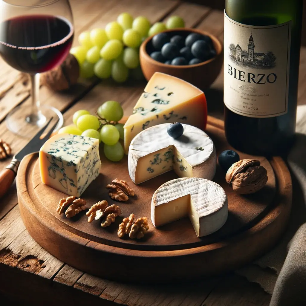 degustación quesos y vino Bierzo