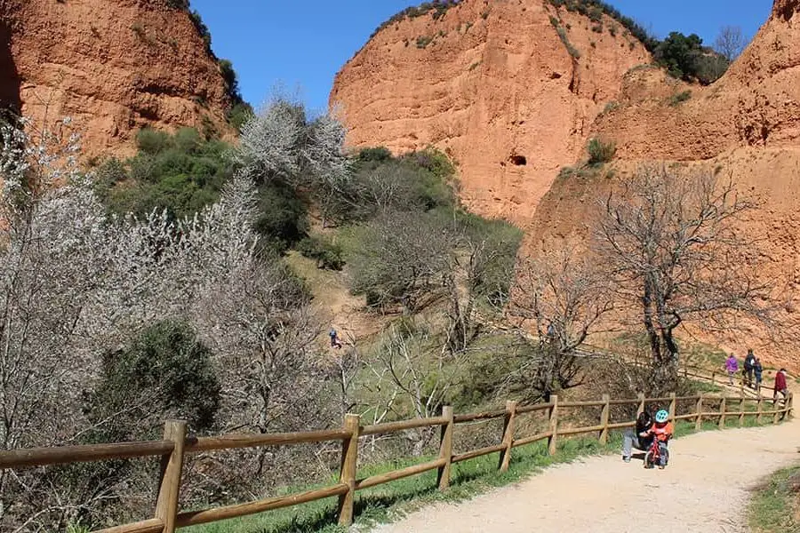 Visitando Las Médulas con niños