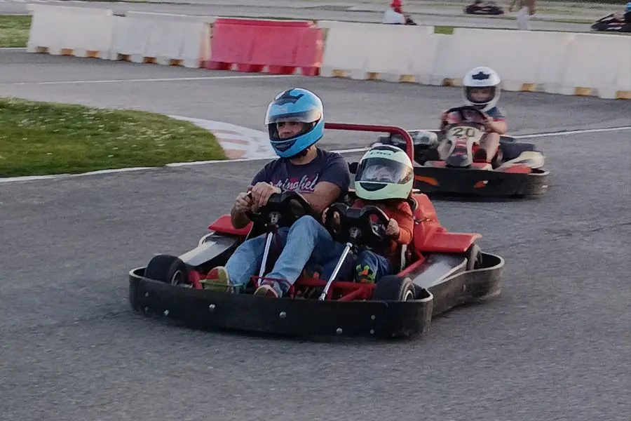 un día en el karting con niños en el Bierzo