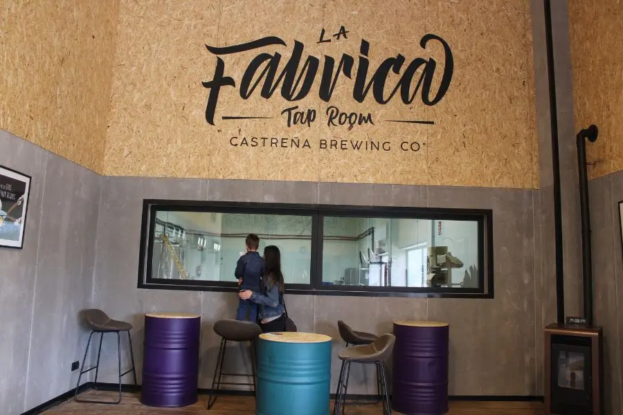 La fabrica tap room de Castreña