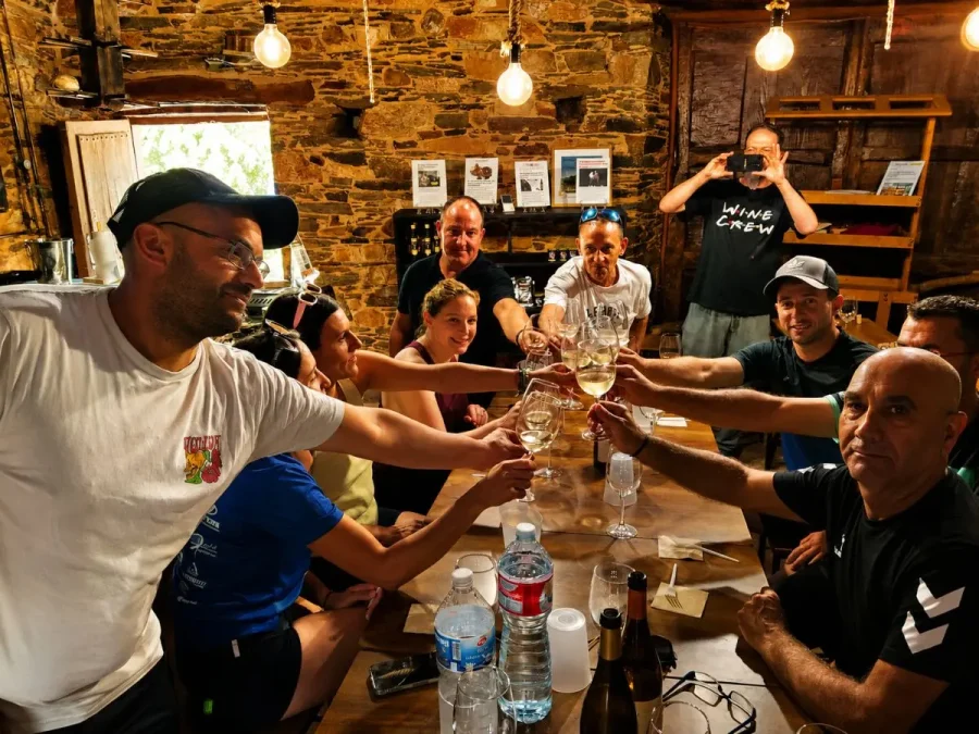cata de vino y queso artesano en El Bierzo - obrador Vallelongo